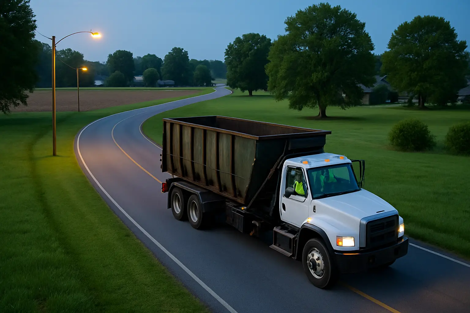 Dumpster Rental service across Forsyth County